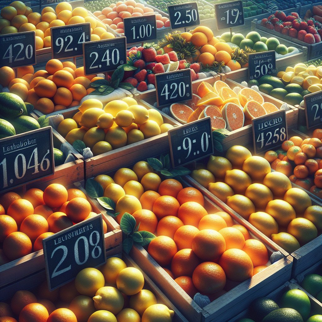 Zitrusfrüchtepreise auf dem deutschen Markt: Fokus auf Zitronen und Orangen